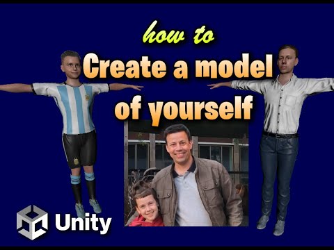 Create a 3D model of yourself (easy!) - YouTube