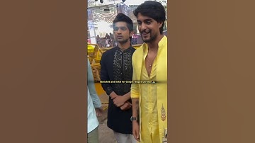 Abhishek and Ankit 💕 #abhishekkumar #ankitgupta #shorts #love #trending