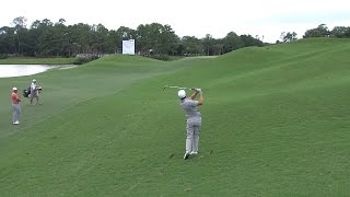 Tim Wilkinson's difficult up and down for birdie at the Web.com Tour Championship