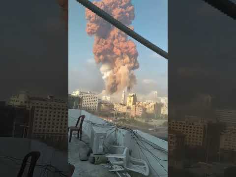 Beirut Explosion Angle #112 [New Video]