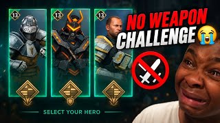 I Tried NO WEAPON Challenge 😖( BIG MISTAKE) | Shadow Fight 4 Arena  screenshot 4