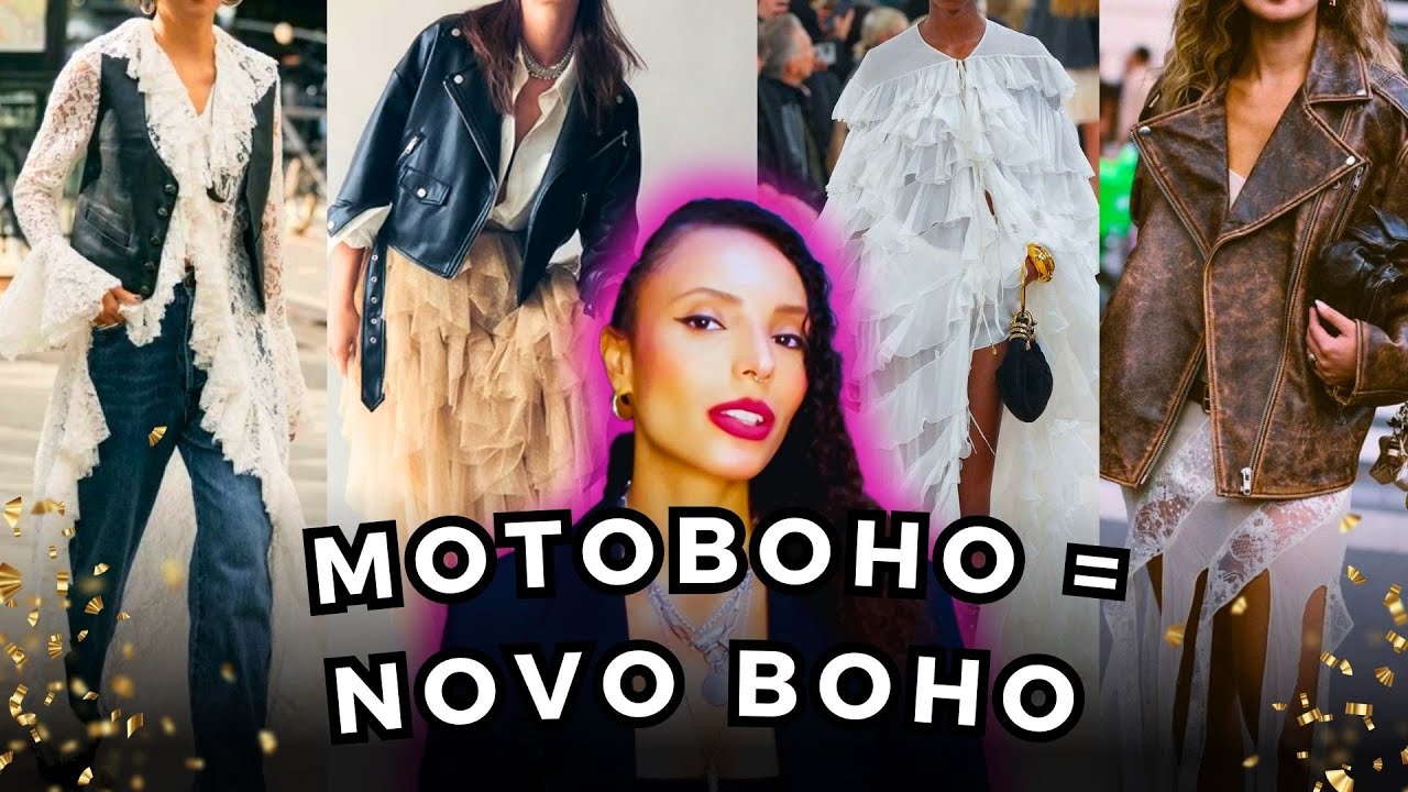 TENDÊNCIA BOHO CHIC: A VEZ DO MOTOBOHO! - YouTube