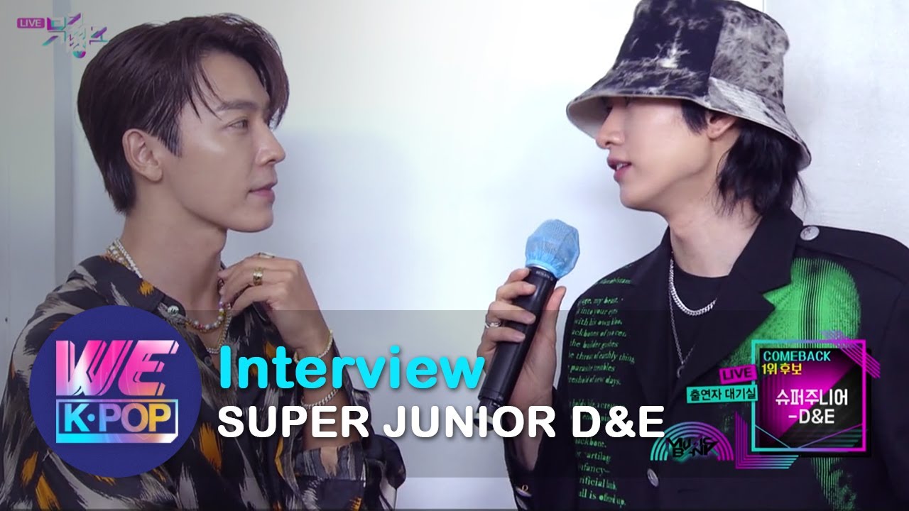 Interview with SUPER JUNIOR D&E (Music Bank) | KBS WORLD TV 200911
