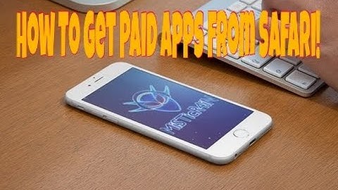 New How To Download Paid Apps From Safari!(NO JAILBREAK)(No Computer)