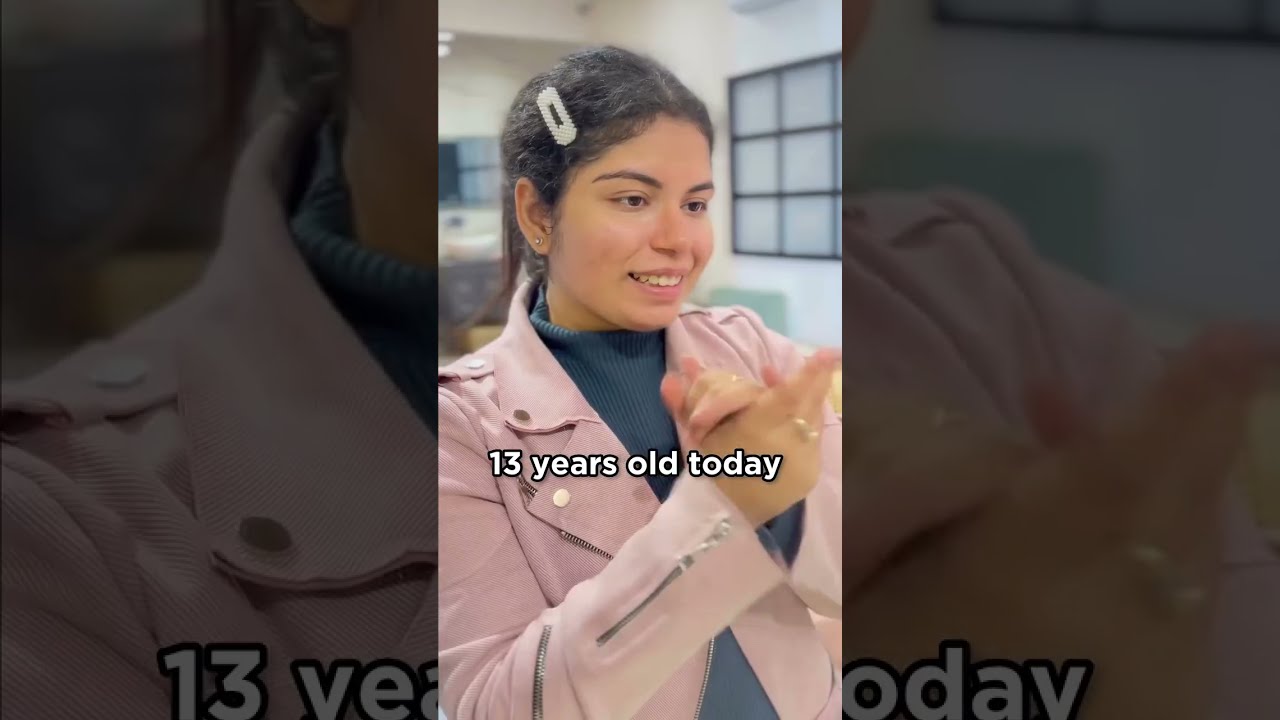 13-Year-Old Then vs 13-Year-Old Now 