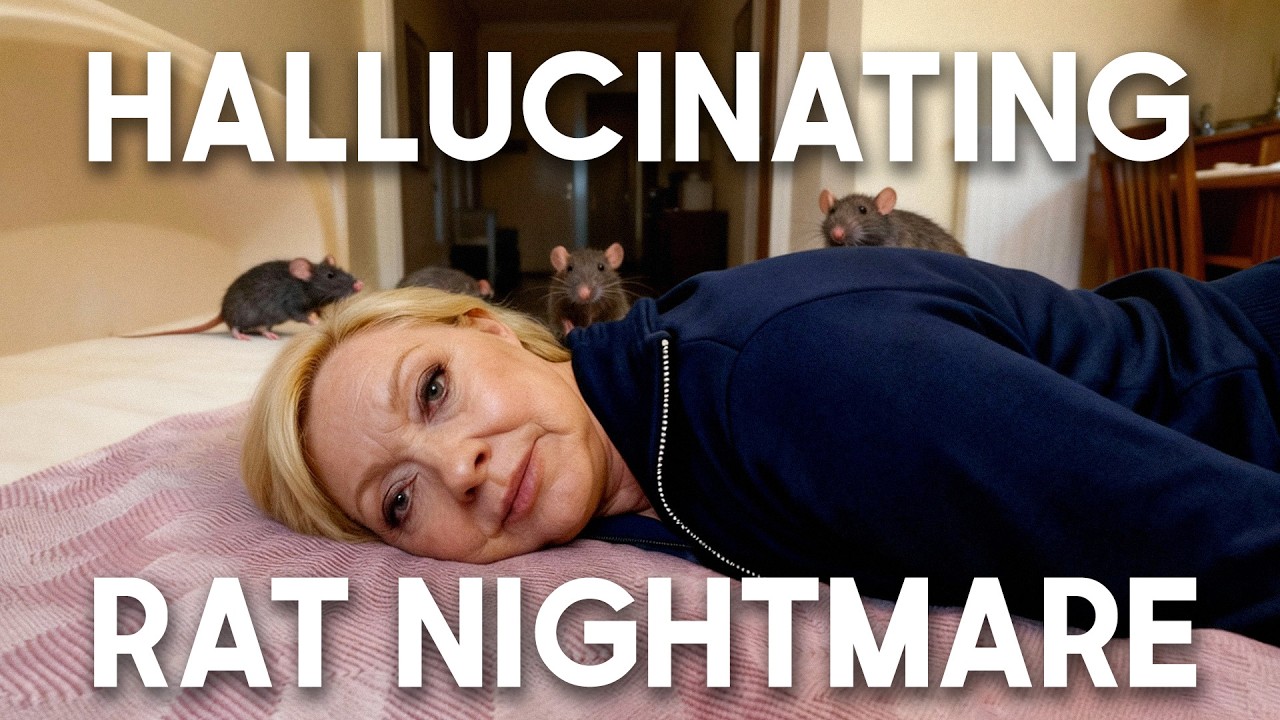 She was HALLUCINATING Rats! (until I did this)
