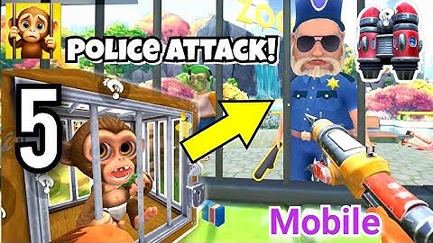 I Am Monkey Mobile – Politie-aanval in dierentuin!? | Gameplay Walkthrough Deel 5