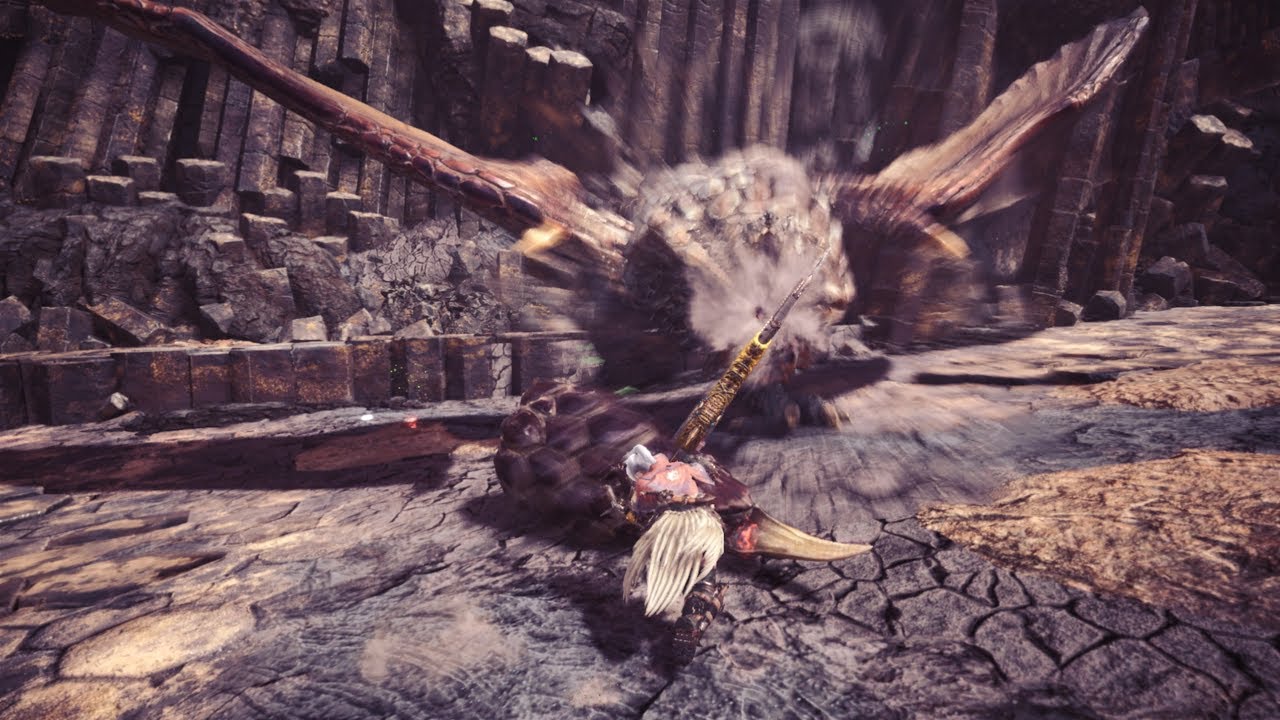 Mhw 大剣のタックルハメコンボ戦術でバゼルギウスを瞬殺 強打の装衣 真 溜め斬り Youtube