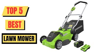 Top 5 Best Lawn Mower In 2024 || Electric Lawn Mower