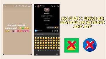 How to get ios font and emojis on Instagram without using zfont and appcloner | Hridyak