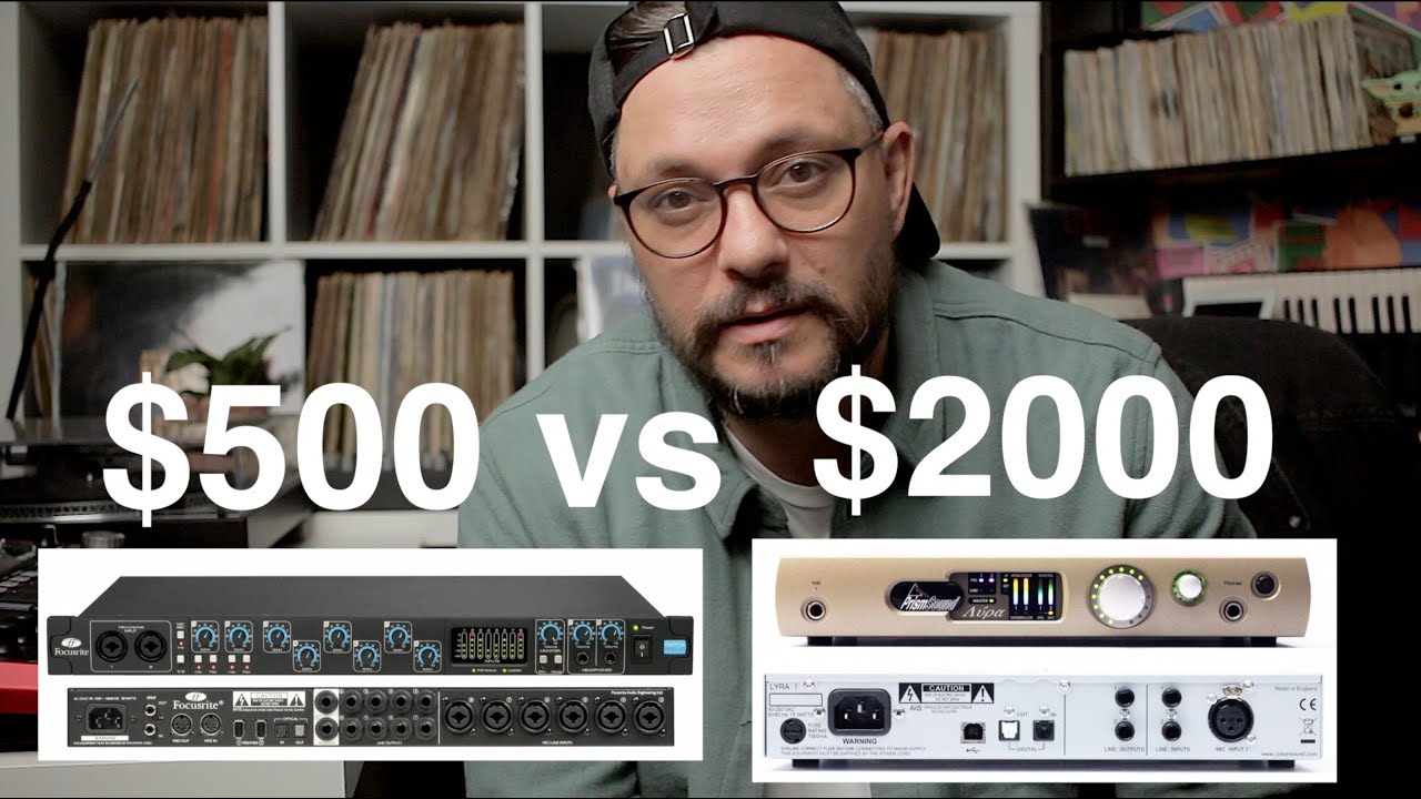 $500 vs $2000 audio interface - Prism Sound Lyra 1 vs Focusrite Saffire pro 40