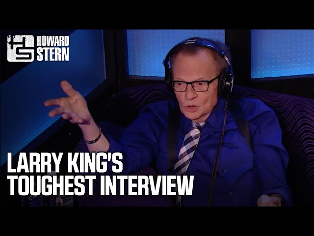 Larry King Reveals the Toughest Interview He Ever Had (2014) - YouTube