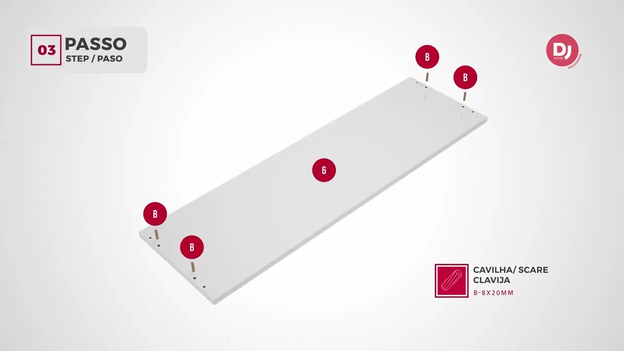 How to Assemble the Painel Smart- DJ Móveis