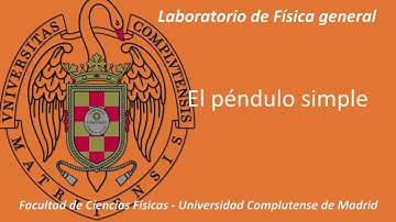 El péndulo simple.