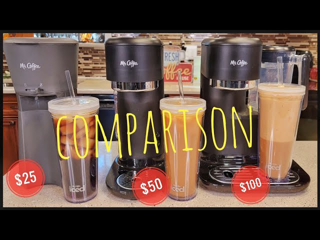 MR COFFEE Iced + Hot Frappe Coffee Maker Comparison 