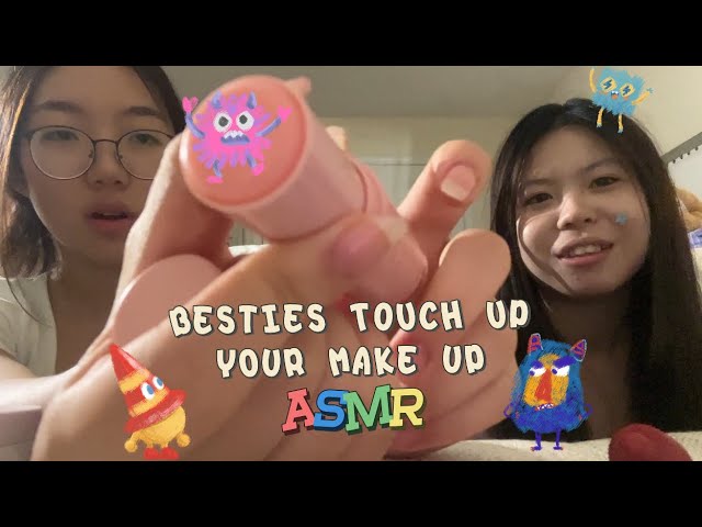 ASMR BESTIE DO YOUR MAKEUP RP || ahwei asmr ᶻ 𝗓 𐰁