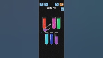 water color sort level 255 solve