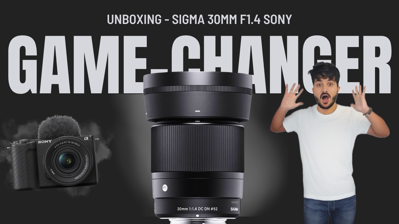 This Lens Turns Your APS-C Camera into a BEAST! Sigma 30mm f/1.4