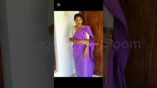 Purple Colour Handloom Saree 💜💜💜💜