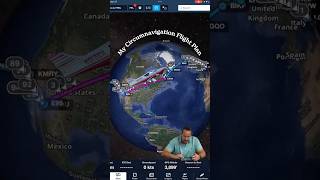 Circumnavigation Flight Plan #airplane #aviation #flying #aroundtheworld #circumnavigation