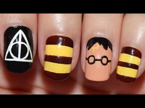 Harry Potter Nail Art ⚡ | CristiNails - thptnganamst.edu.vn