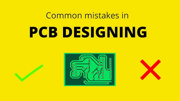Common PCB designing mistakes to avoid