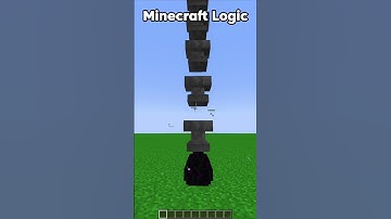 Minecraft Logic🤯 (はいよろこんで) #minecraft #shorts