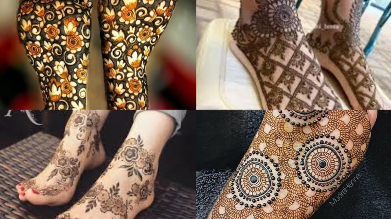 baon per mehandi ke designpaon per mehandi ke design simplepaon per