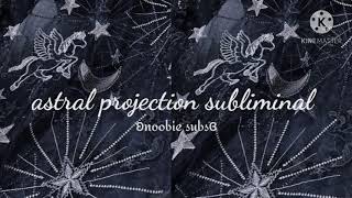 ༄ ‧₊˚astral projection package | subliminal