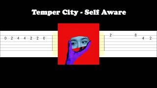 Temper City - Self Aware (Easy Guitar Tabs Tutorial)