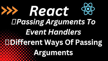 Passing Arguments to Event Handlers in React JS (Hindi) | Handling Events in ReactJS | Part-6