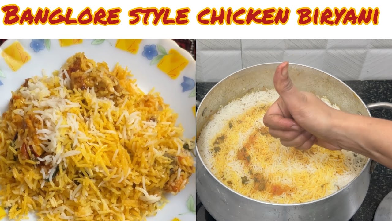 How to make Chicken biryani at home| Banglore style chicken biryani|restaurant style chicken biryani