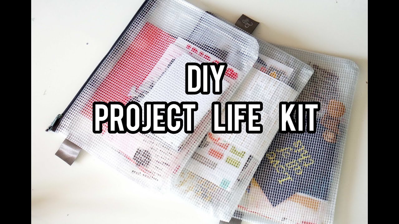 DIY PROJECT LIFE KIT // CREER VOS PROPRE KIT DE PROJECT LIFE