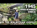 WWII RAF B-24 LIBERATOR WRECKAGE IN THE MALAYSIAN JUNGLE (HIKING GUNUNG BEREMBUN)