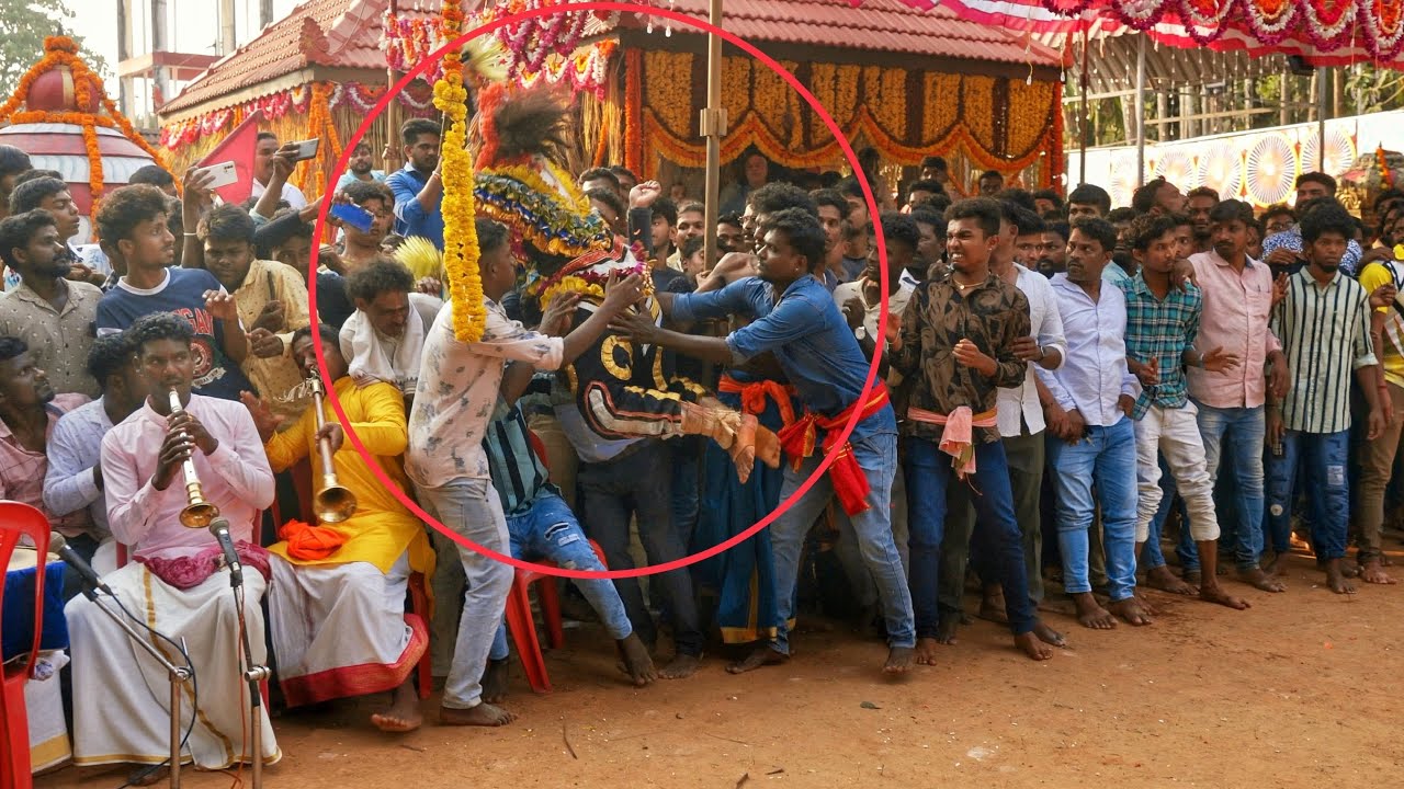 🔥ಚಾಮುಂಡಿ, ರಾಹು, ಜೋಡು ಗುಳಿಗ ಕೋಲ |  Guliga kola Shankrpura | Daivaradane | Kola