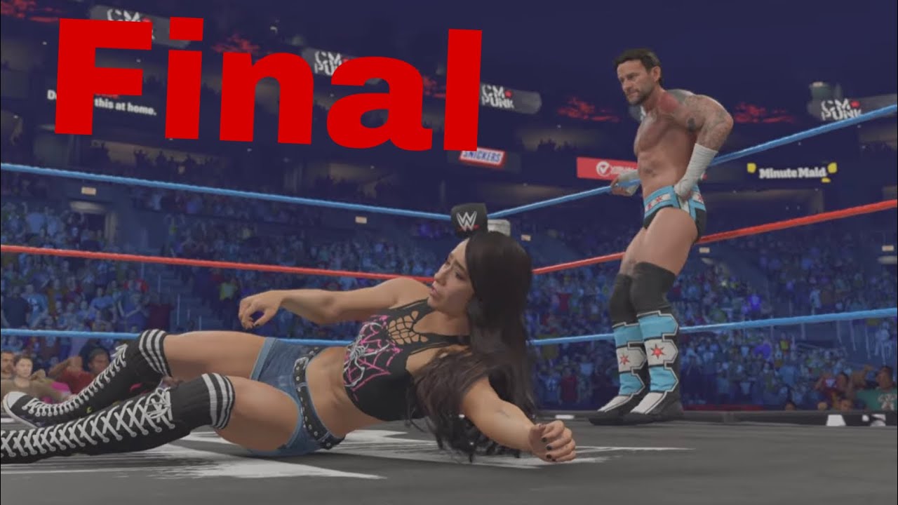 WWE 2K26 CAPÍTULO 20 FINAL DE SHOWCASE CM PUNK VS THE MIZ