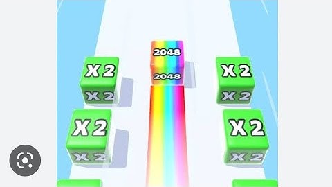 Jelly Run 2048 - Gameplay Walkthrough (iOS & Android) #games #funny