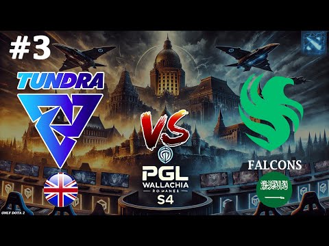 33 ДОСТАЛИ ТИПЫ ОТ ФЕЛКОНС | Tundra vs Falcons #3 (BO3) PGL Wallachia S4