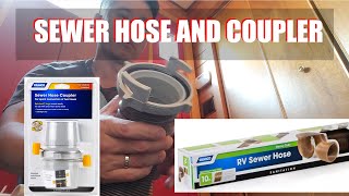 How to fit a CAMCO sewer 10-ft Hose and Adapter #rv #rvlife #camping How to fit a CAMCO sewer 10-ft Hose and Adapter #rv #rvlife #camping