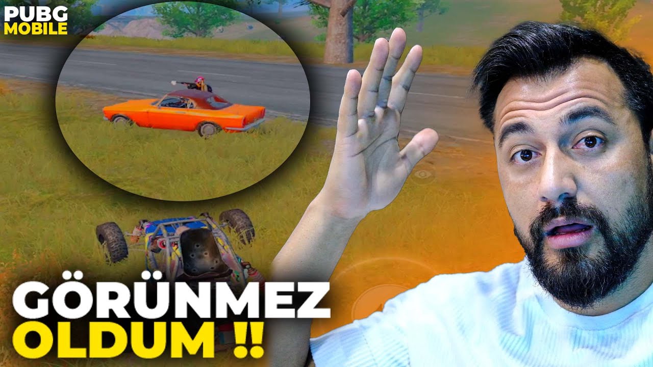 OYUNDA GÖRÜNMEZ OLDUM !! RAKİP BENİ GÖRMEDİ 😱 / Pubg Mobile