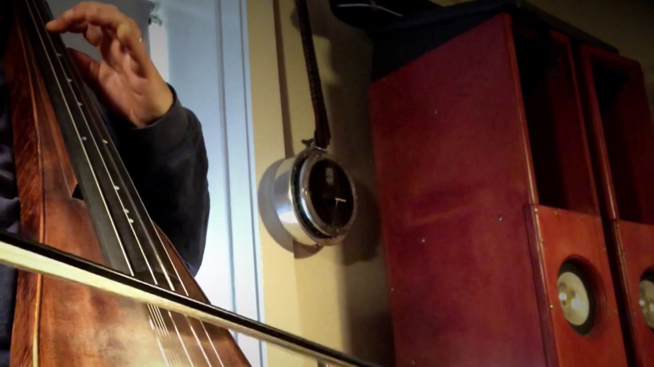 Ken Bloom Bowed "Pocket Cello" Dulcimer Bow and Timbre Experiments