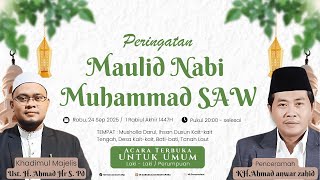 🔴LIVE KH. ANWAR ZAHID | PERINGATAN MAULID NABI MUHAMMAD SAW | KAIT KAIT BATI BATI TANAH LAUT KALSEL