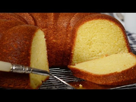 What is a good recipe for making pound cake from scratch?