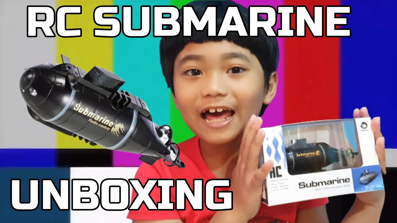 RC SUBMARINE UNBOXING KAPAL SELAM REMOTE YouTube