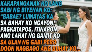 😤Kakapanganak Ko Lang,pero Sigaw Ng Biyenan:🧳“babae? Lumayas Kayo”at Itinapon Ang Gamit Ko Sa Ulan