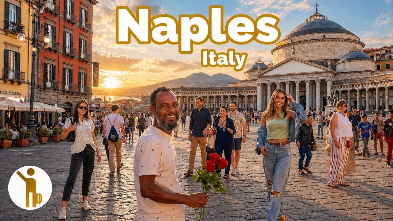 Naples, Italia | Tour a Piedi 4K | 21 gen 2024