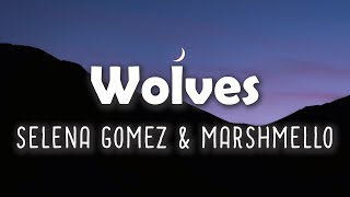 Selena Gomez & Marshmello -  Wolves (Lyrics)