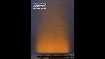 Betterway Lighting RGBWA 5 channel Wall Washer Perfect Multi color selection
