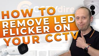 105: how to remove led flicker on your uniview cctv