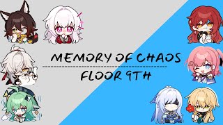 Memory Pf Chaos Moc Floor 9Th - Jingyuan X Double Mommy 3 Stars